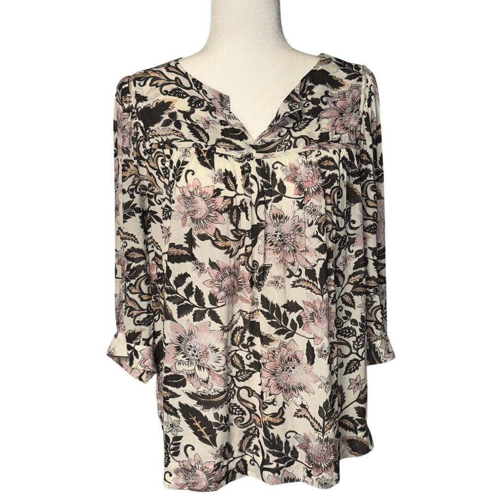 Loft Womens S Blouse Floral Fairy Whimspygoth Lightweight Feminine‎ Cottagecore